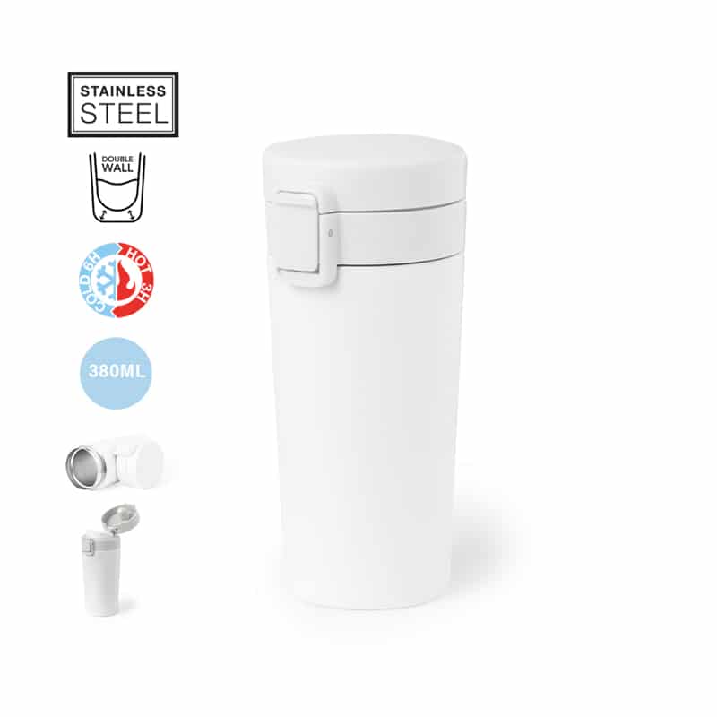 Vaso térmico de acero inox 380ml