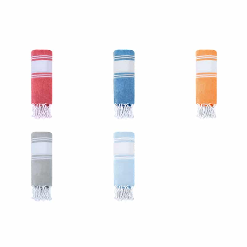 pareo de toalla de 180g:m2 colores