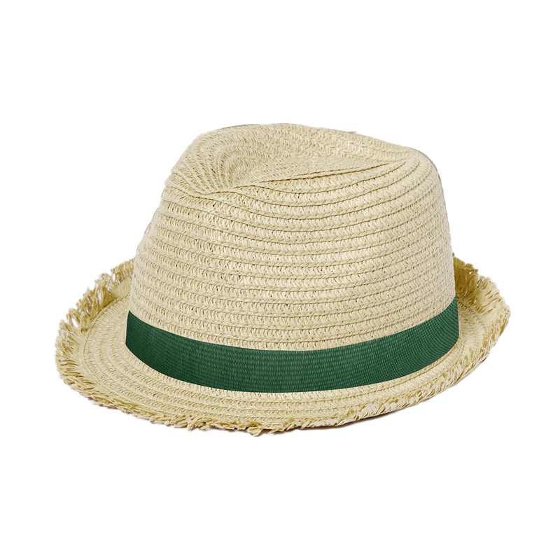 sombrero confeccionado en paja de papel 1