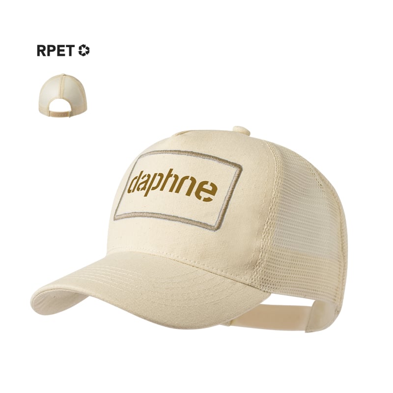 Gorra de 5 paneles tipo trucker