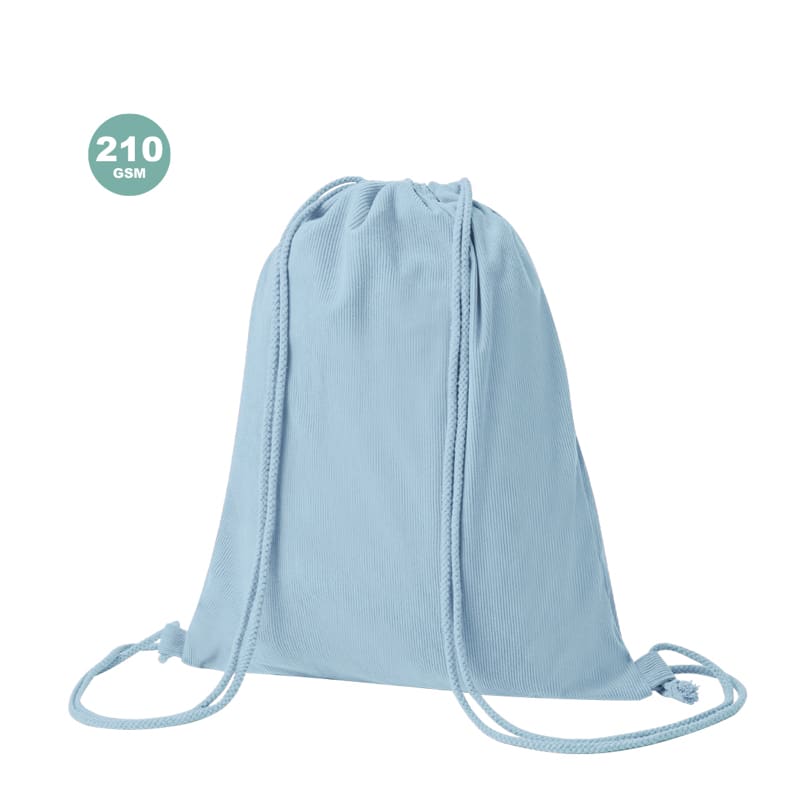 Mochila de cuerdas pana de poliéster