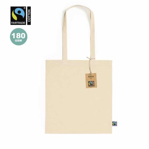 Bolsa fairtrade algodón 180g