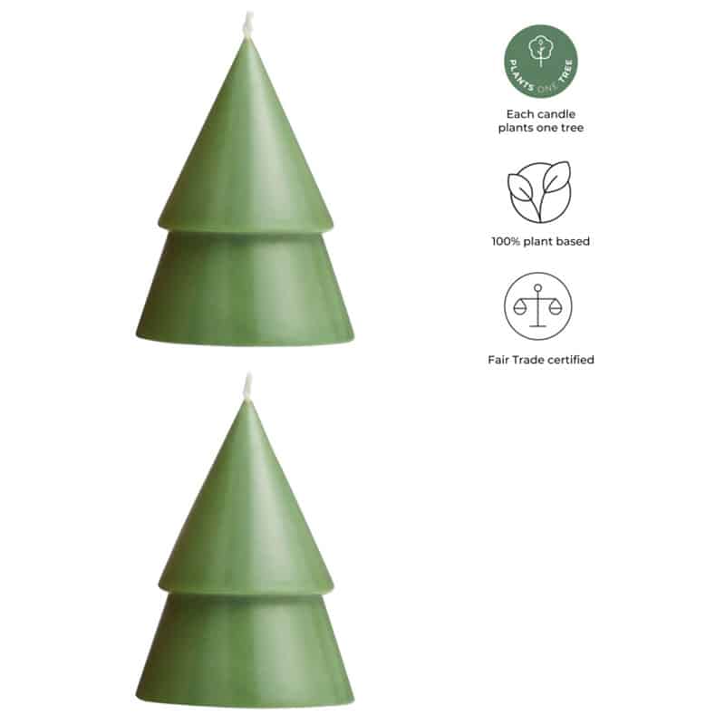 Set Velas Navideñas Eco