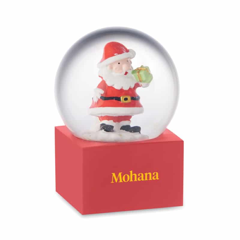 Adorno Navideño Bola de Nieve Pequeño