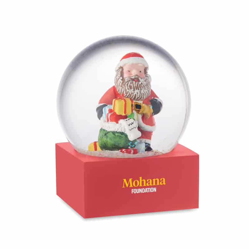 Adorno Navideño Bola de Nieve