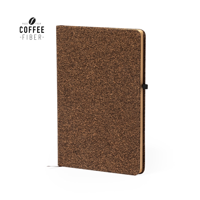 Bloc de notas fibra de café y corcho