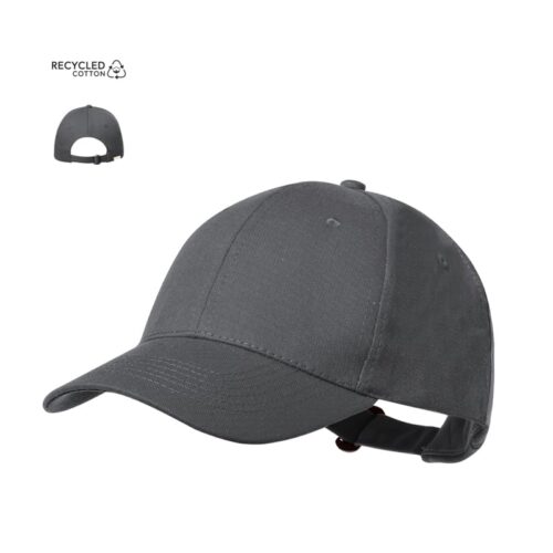 Gorra de 6 paneles algodón reciclado