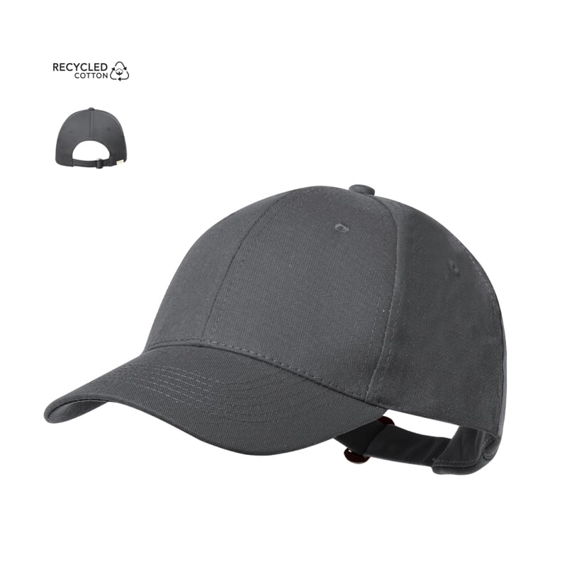 Gorra de 6 paneles algodón reciclado