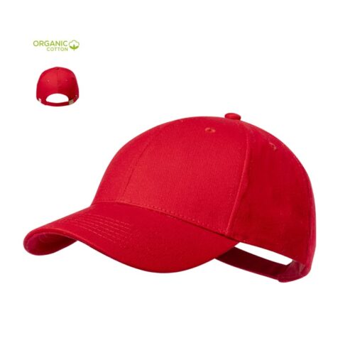 Gorra de 6 paneles en Algodón Orgánico