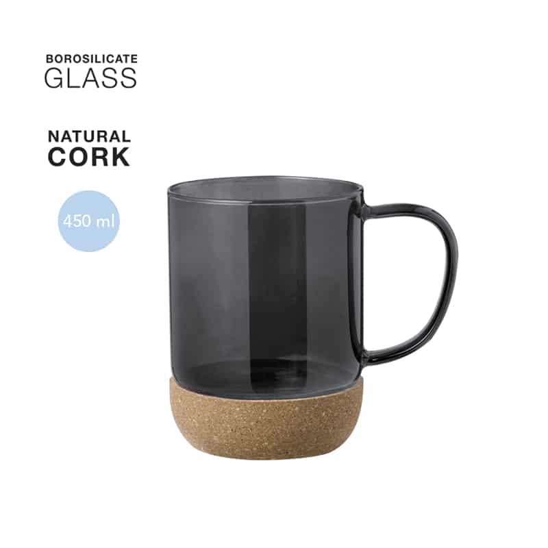 Taza borosilicato 450ml
