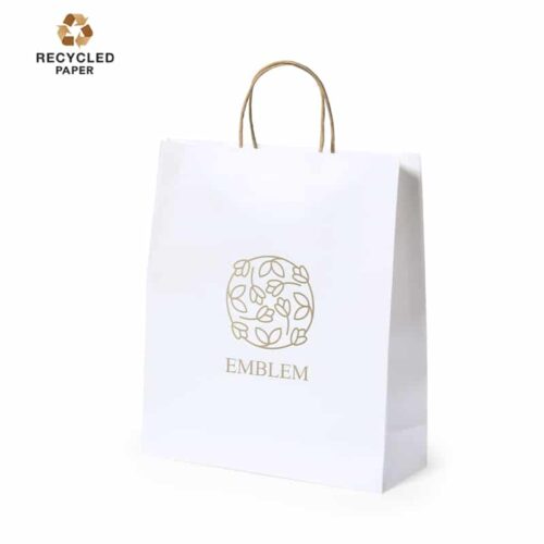 Bolsa Blanca papel reciclado