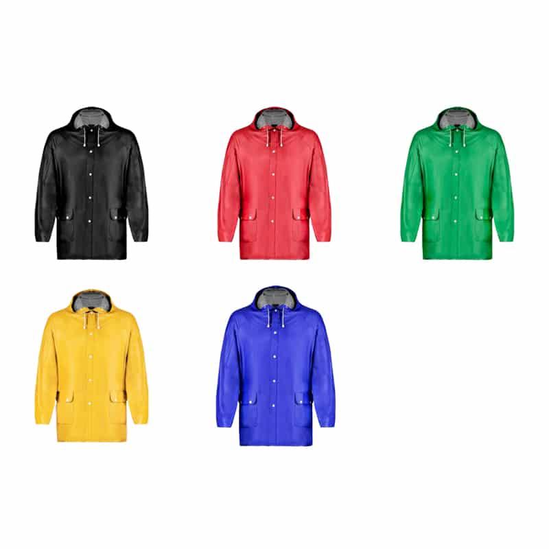 Chubasquero Impermeable personalizado_colores