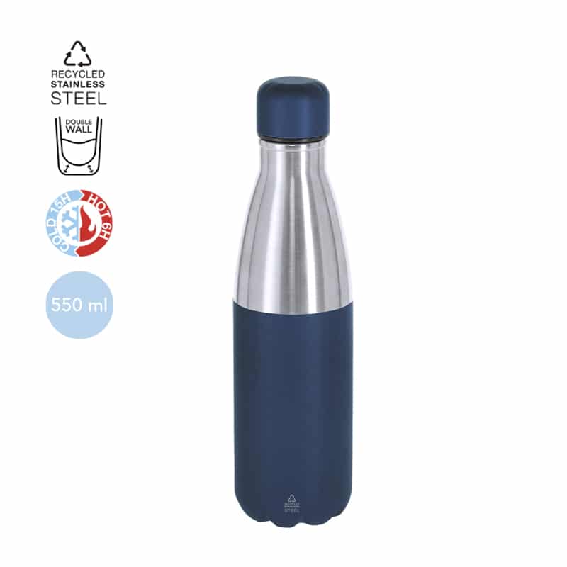 Bidón térmico 550ml acero inox