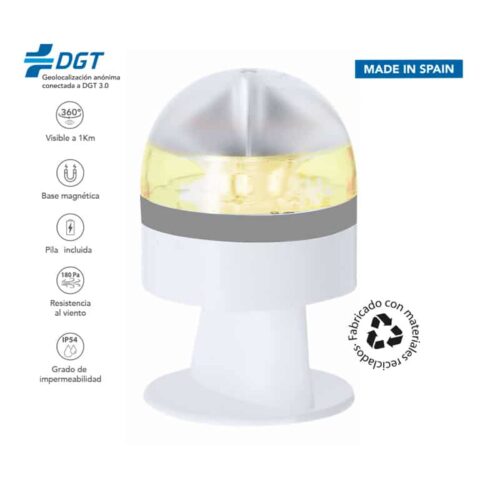 Luz Emergencia DGT V16 Geolocalizada