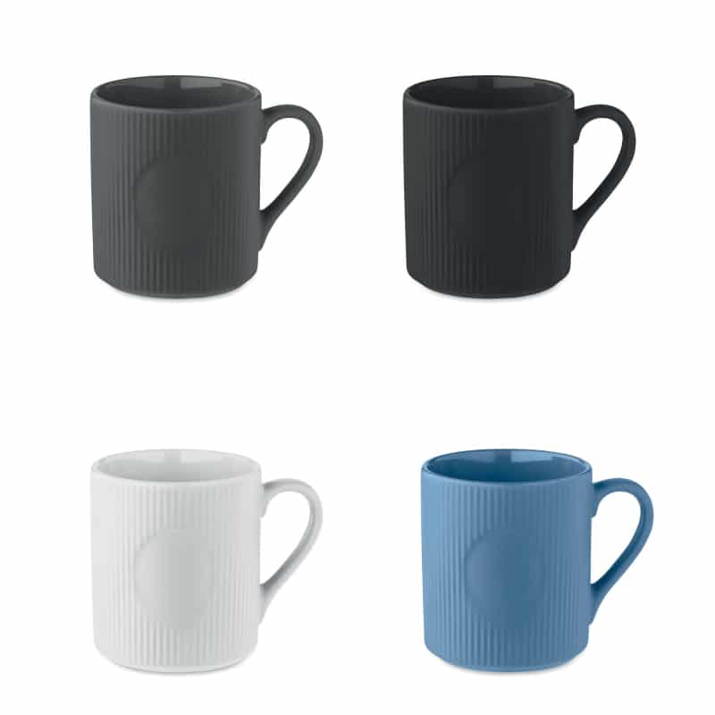 Taza de cerámica estriada_4