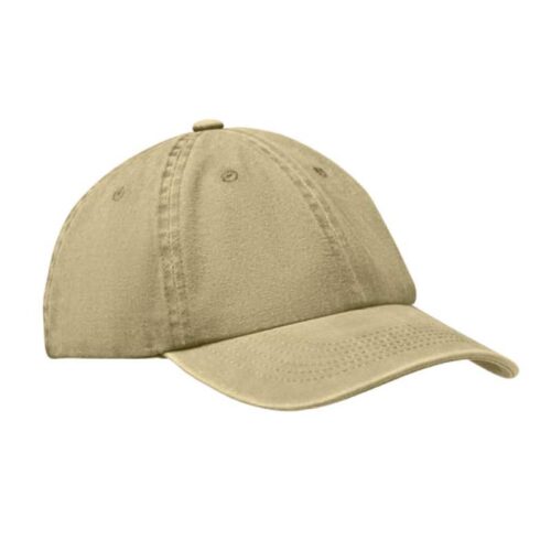 Gorra de béisbol vintage de 6 paneles