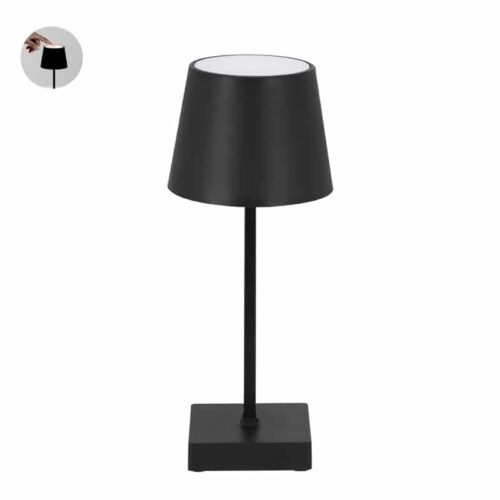 Lámpara de diseño en acabado cromado