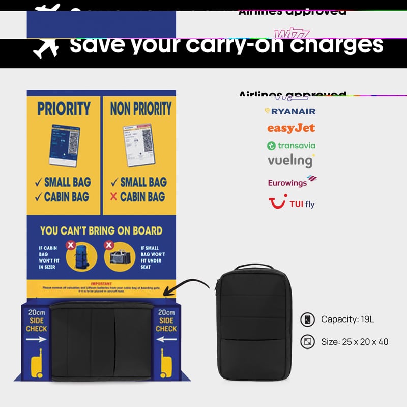 Mochila de Viaje en rPET con Compartimento para Portátil_6