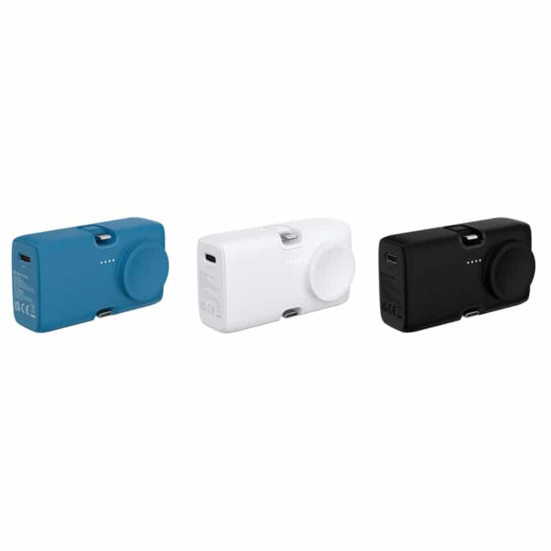 Powerbank de 5000 mAh con Carga Dual_colores