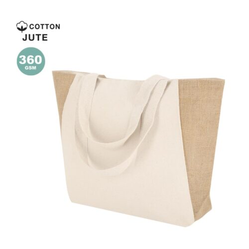 Bolsa algodón y yute