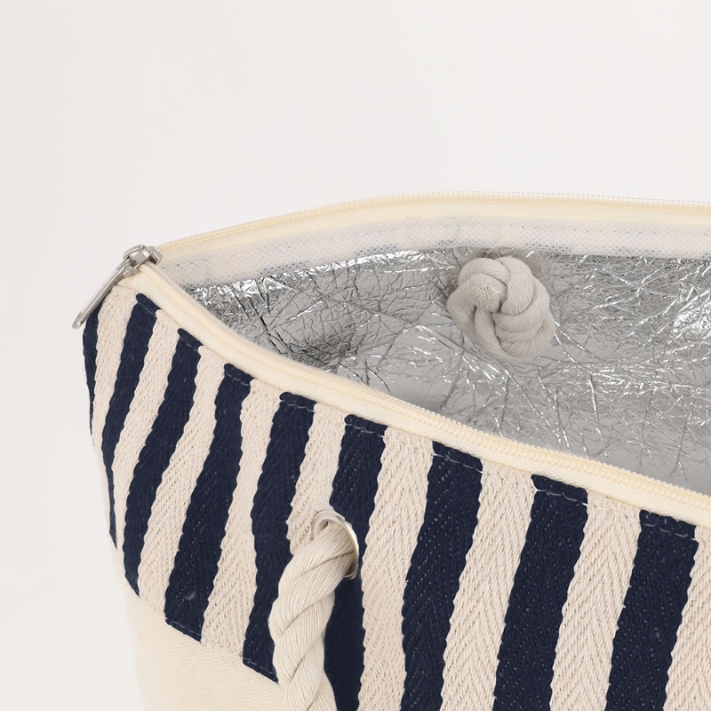 Bolsa Nevera Rayada en RPET con Interior de Aluminio_2
