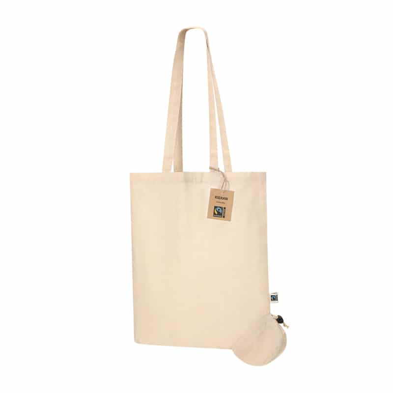 Bolsa Plegable de Algodón Fairtrade 120 g:m²_1