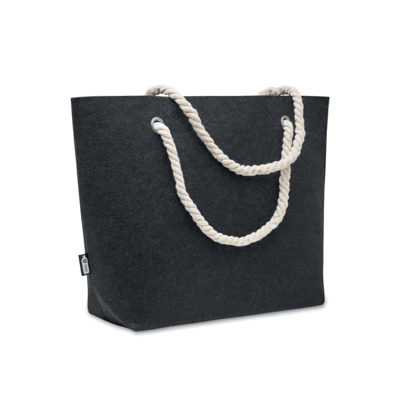 Bolsa de Fieltro RPET con Asas de Cordón