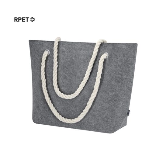 Bolsa de Fieltro Reciclado con Asas de Cordón