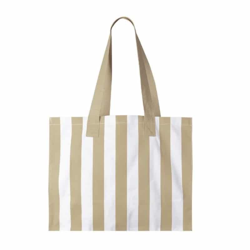 Bolsa fabricada en algodón reciclado