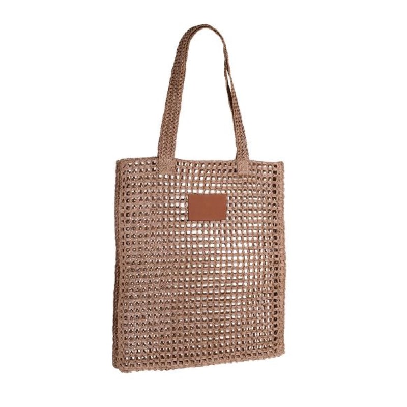 Bolsa fabricada en papel de rafia_1