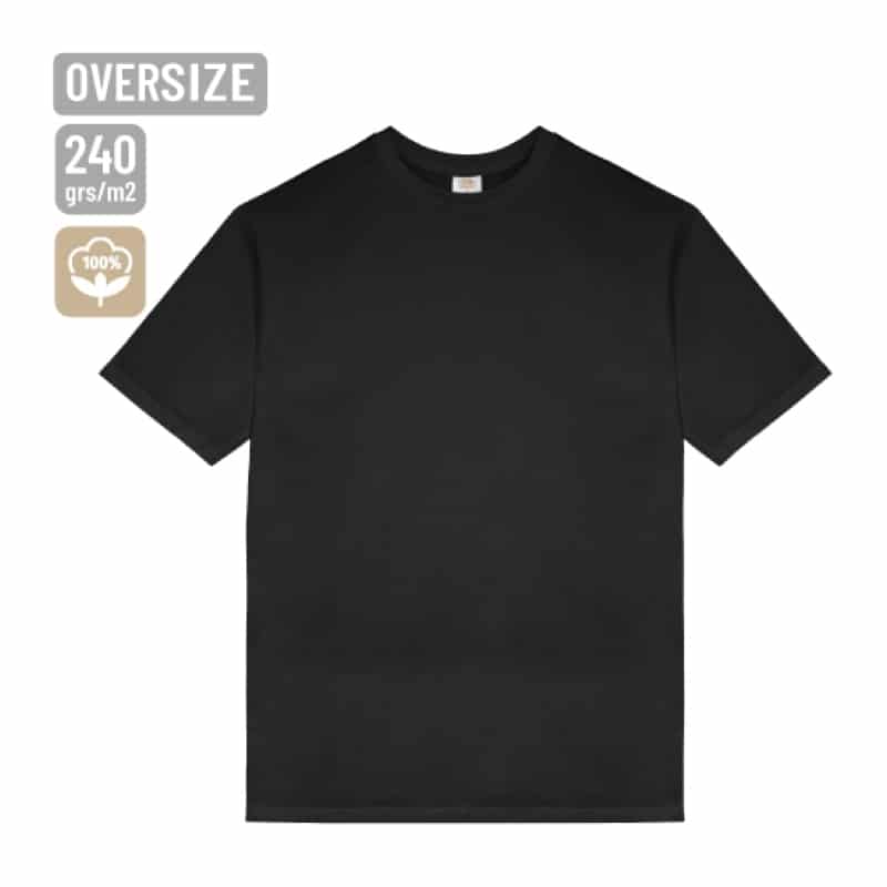 Camiseta Negra Oversize