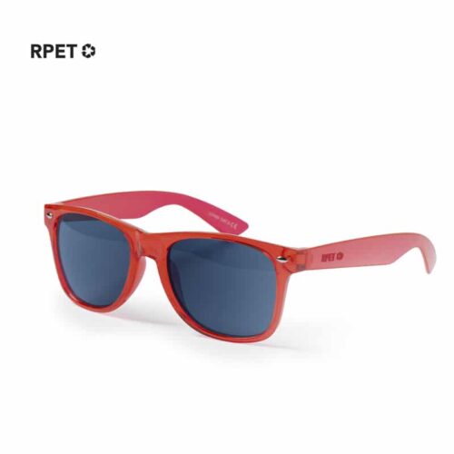 Gafas de Sol RPET con Montura Translúcida y Detalles Metálicos