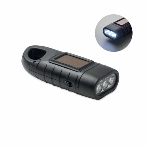 Linterna solar de 3 LED