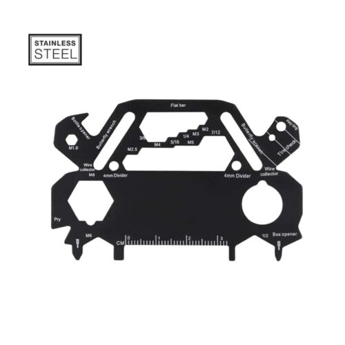 Multiherramienta de Acero Inoxidable con Forma de Coche