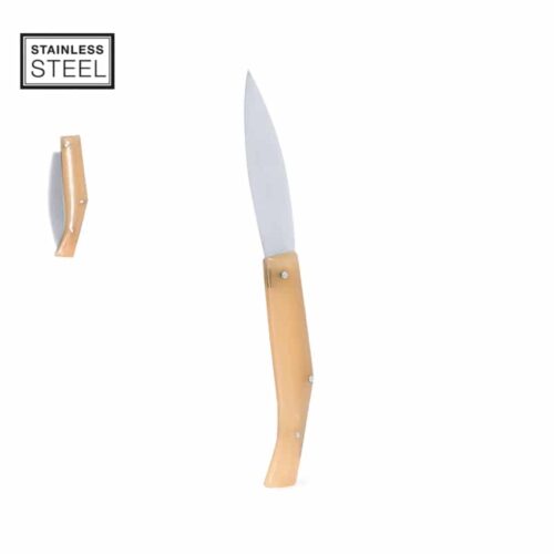 Navaja fabricada en acero inox