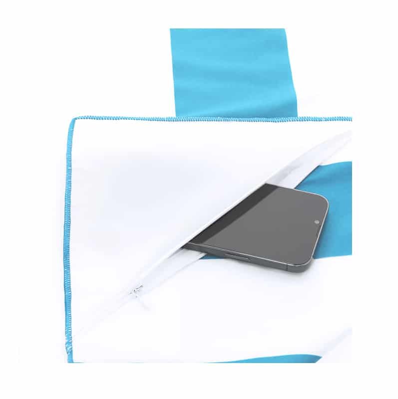 Toalla con bolsillo impermeable y funda_2