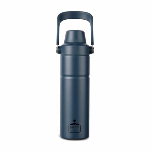 Botella de Acero Inox Reciclado de 600 ml con Doble Apertura y Asa