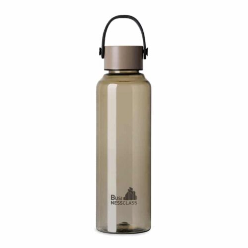 Botella de rPET Reciclado de 550 ml con Asa y Tapa Metálica