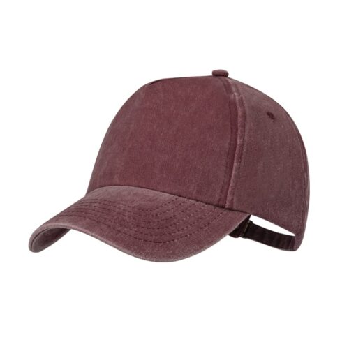 Gorra de Algodón con Acabado Lavado