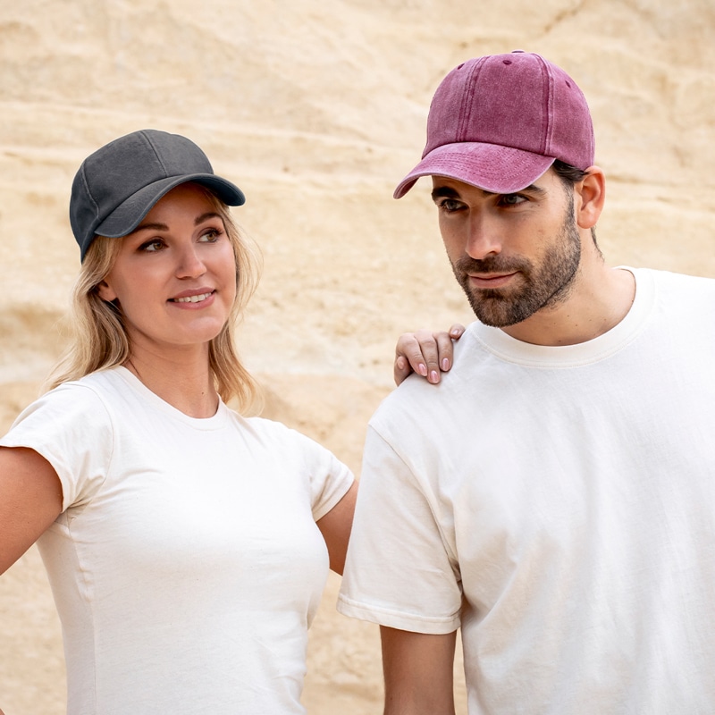 Gorra de Algodón con Acabado Lavado_3