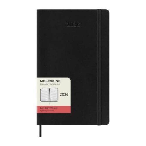 Agenda Diaria Moleskine Tapa Blanda A5 12 Meses
