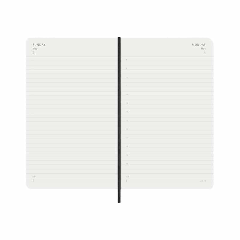Agenda Diaria Moleskine Tapa Blanda A5 12 Meses_1