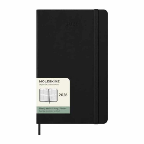Agenda Semanal Vertical Moleskine Tapa Dura