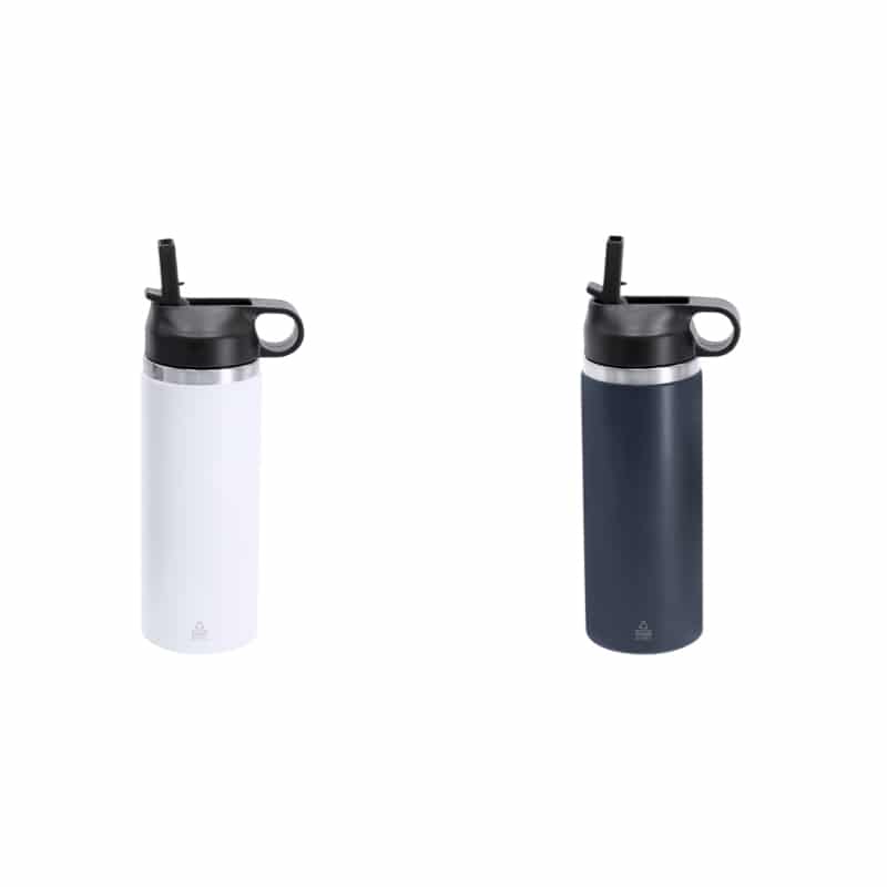Bidón Térmico 500 ml Acero Inoxidable Reciclado con Pajita y Asa_2