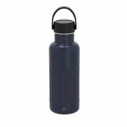 Botella Térmica 500 ml Acero Inoxidable Reciclado con Asa Flexible