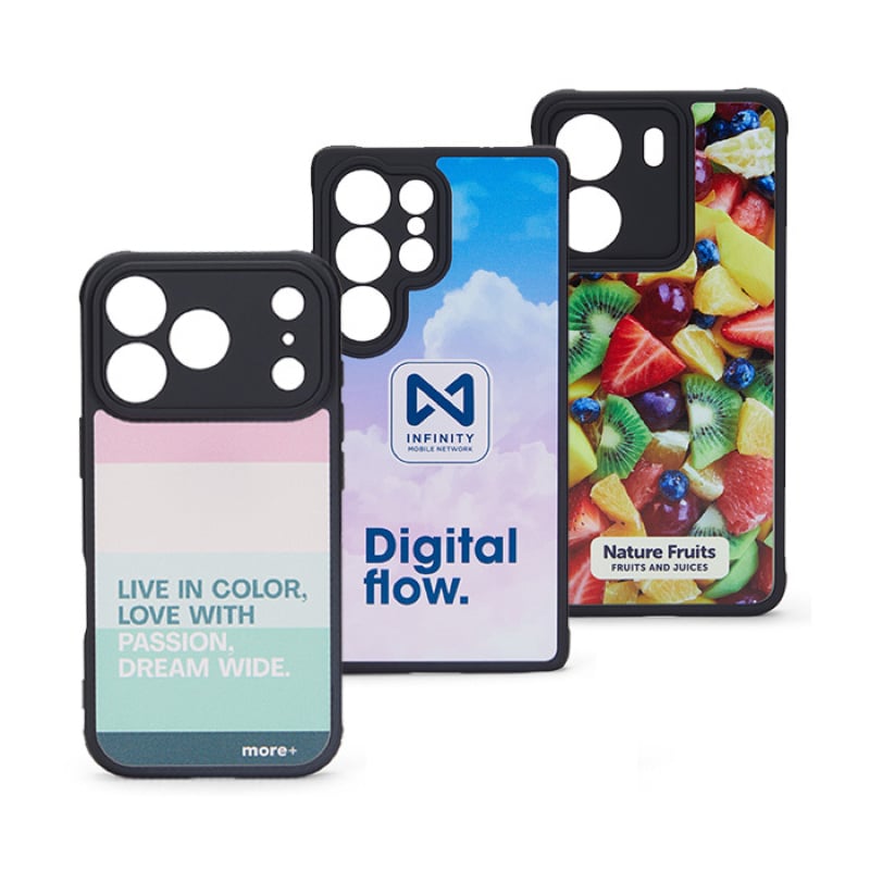 Fundas personalizadas para móviles con logo | iPhone, Samsung y Xiaomi