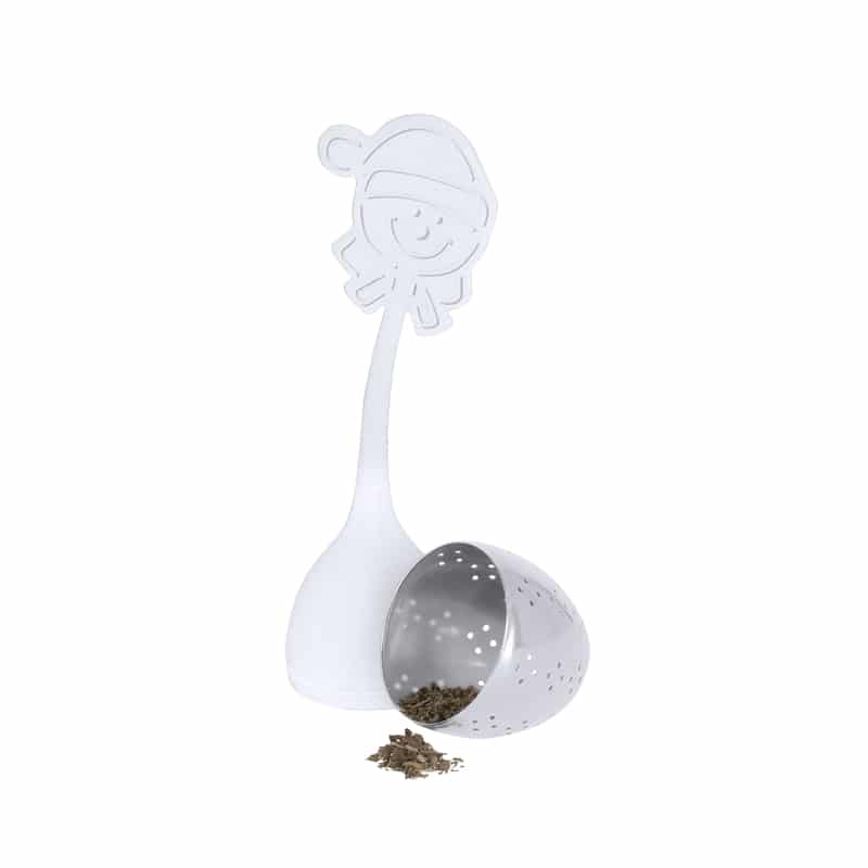 Infusor de Té Navideño en Silicona y Acero Inoxidable_2