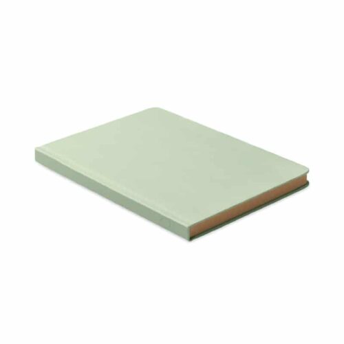 Libreta A5 con Tapa Dura de PLA de Caña de Azúcar y Papel Reciclado