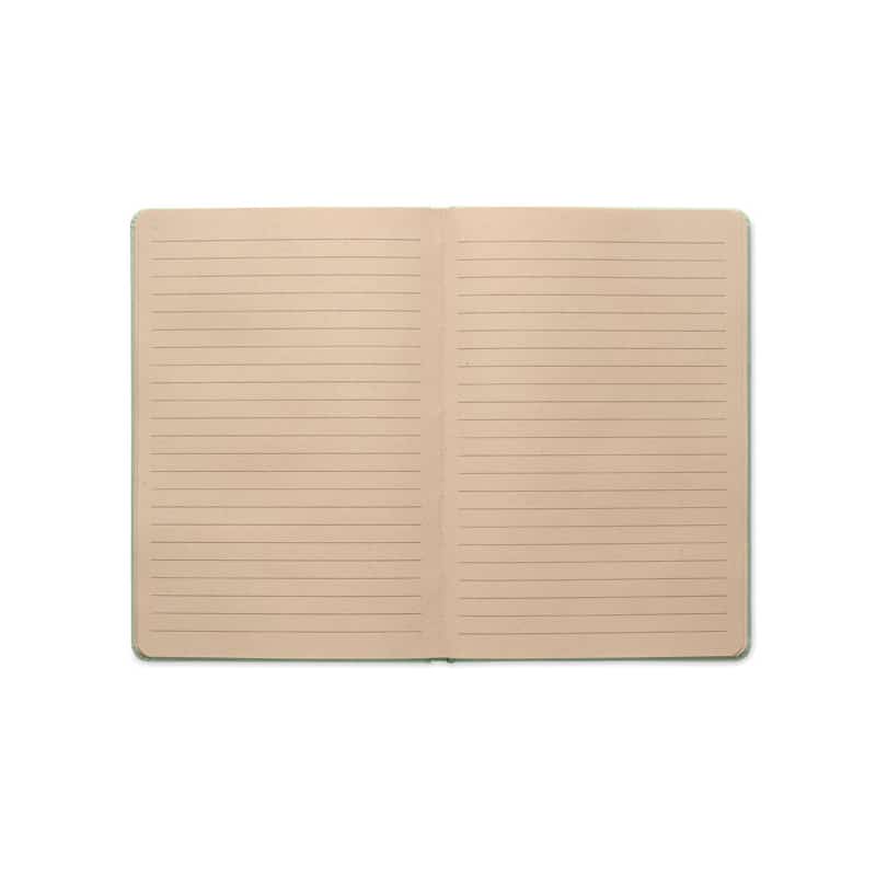 Libreta A5 con Tapa Dura de PLA de Caña de Azúcar y Papel Reciclado_1