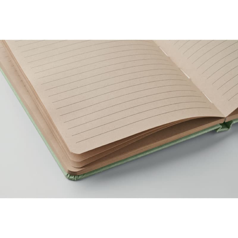 Libreta A5 con Tapa Dura de PLA de Caña de Azúcar y Papel Reciclado_2